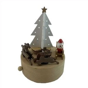 Christmas Tree Music Box