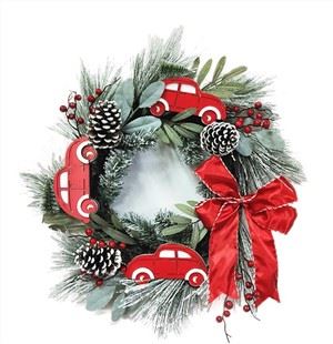 Rattan Christmas Wreath