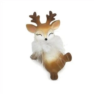 Resin Reindeer Statue