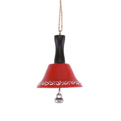 DIY Christmas Tree Bell Hanging Pendant Metal Crafts Gift