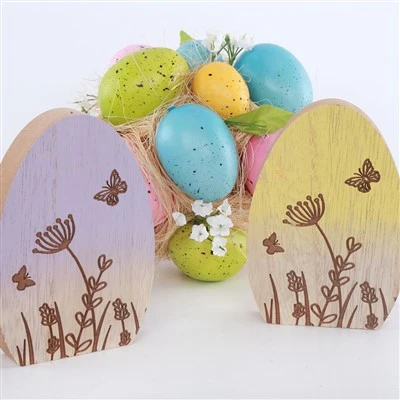 Wooden Easter Eggs Decoration